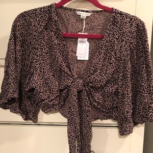 Brand new American eagle tie top